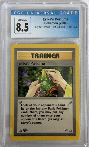 Erika's Perfume (1st Edition) graded CGC 8.5 for sale on eBay