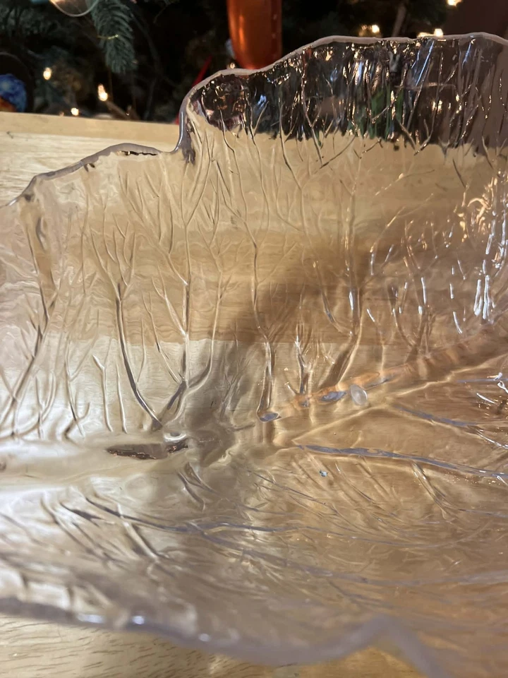 Perforadora de hojas moldeadas de plástico de 18" para servir y 2 cuencos accesorios Foto 4 de 4