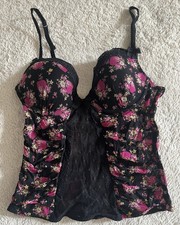 Betsy Johnson Floral Printed Corsets
