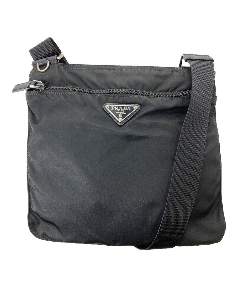 専用PRADA nylon shoulder bag PRADA nylon shoulder bag 1BH978 black | eBay