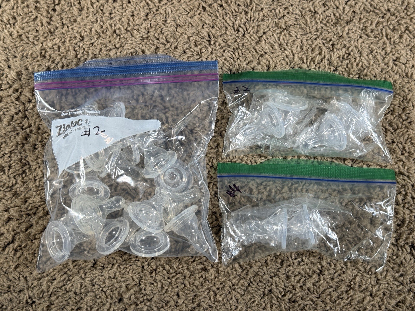 Dr. Brown&rsquo;s Narrow Silicone Baby Bottle Nipples Mixed Lot 