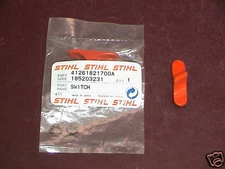 NEW OEM STIHL Trimmer Hedge Pruner Slide Stop On/Off Switch FS HS 4126-182-1700