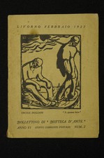 Labronici  Bottega D'arte  Dogliani Balduini Serravalle Soffici Servolini 1927