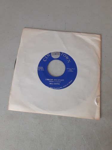 Bill Caffie – I Am Mr. Big Stuff / Girl From Bowling Green (45 rpm, 1971) EX - Picture 3 of 3