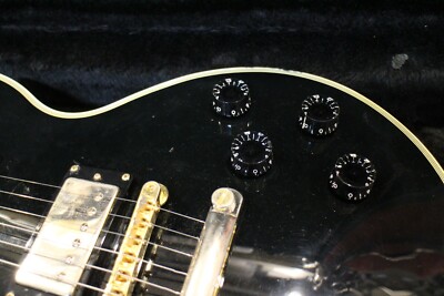 USED History Dignity Lespaul Custom Model Black Electric