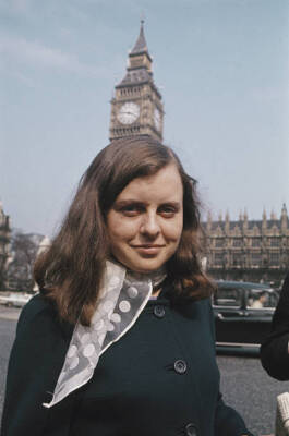 Bernadette Devlin In London 1969 OLD PHOTO