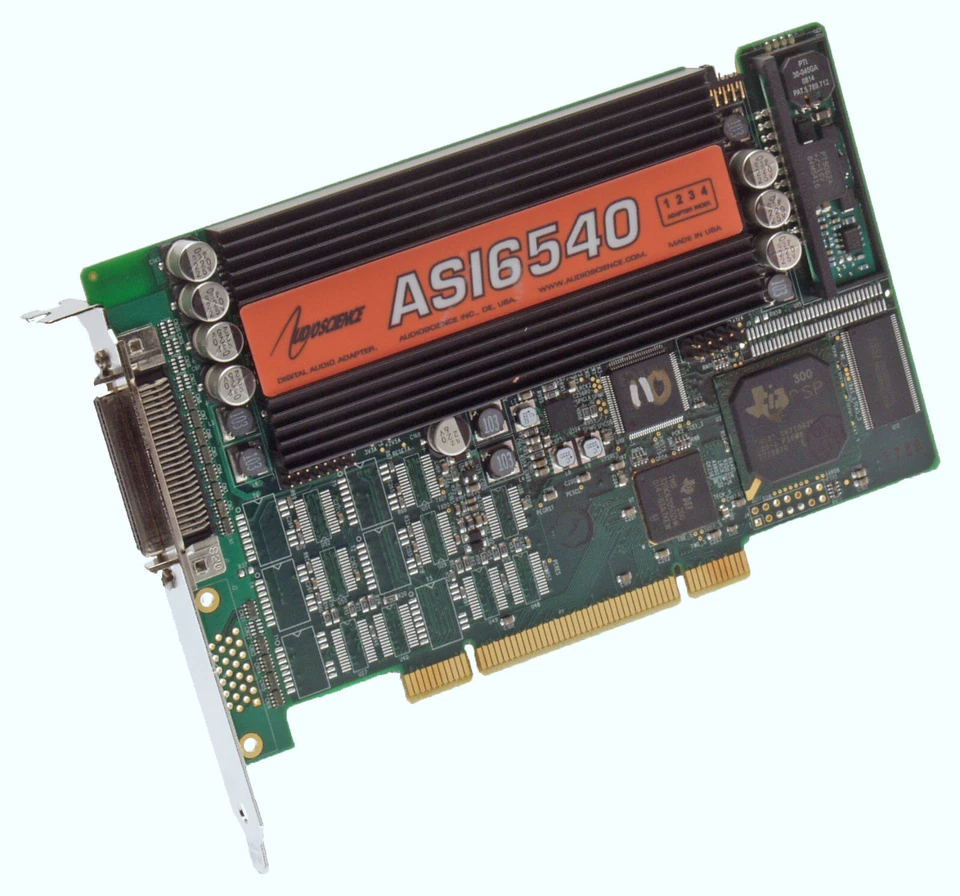 AudioScience ASI6540 Broadcast symmetrisch Analog XLR Mehrkanal MRX TSX Audio