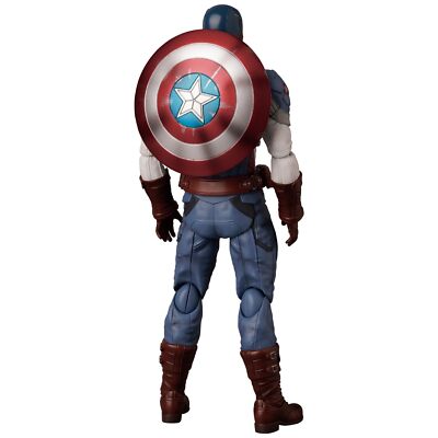 MAFEX キャプテン・アメリカ クラシック Classic Suit 中古美品 Medicom Toy Mafex No.220 Captain America Klassisch Suit