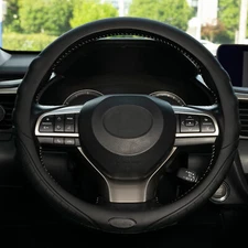 14" - 15"Steering Silicone Wheel Cover Golve Universal Car Auto Non-slip Leather