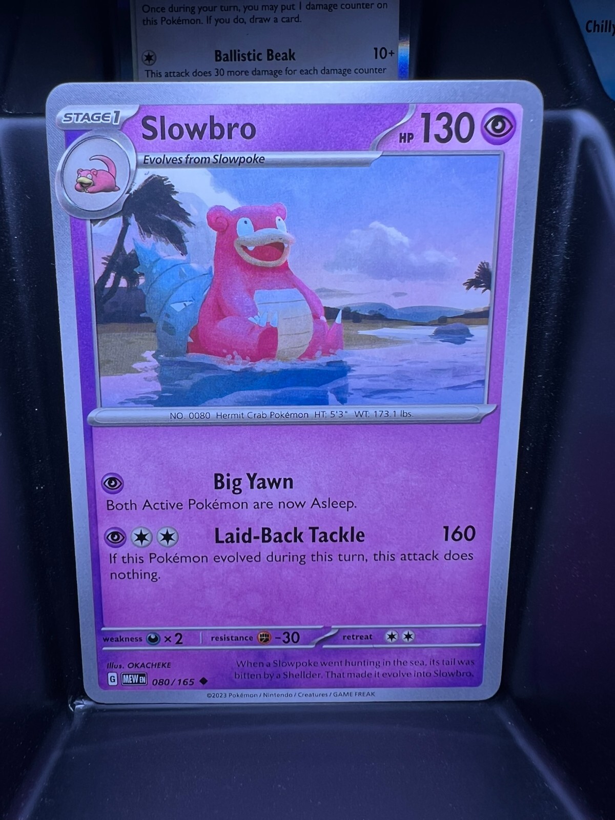 Slowbro 080/165 Sv: Scarlet & Violet 151 Regular