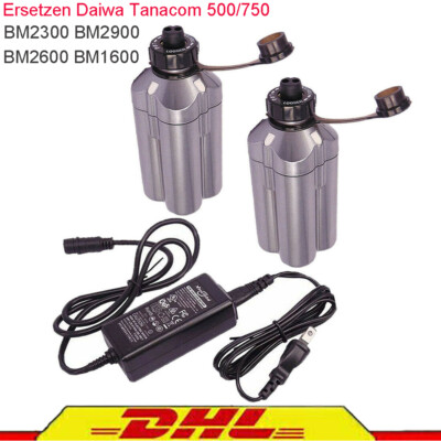 Akku Für Daiwa Tanacom 500/750 BM2300 2900 2600 Angelrolle & RB-CC4002 Ladegerät