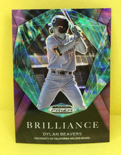 2022 PANINI PRIZM DRAFT Dylan Beavers  RC BRILLANCE Purple Orioles