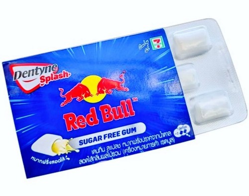 Red Bull Chewing Gum ● LIMITED EDITION ● 1x Pack (8 Pieces in Pack) ● Free Post - Picture 1 of 2