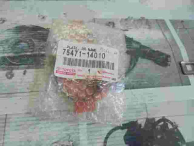 Nuovo Originale Toyota Posteriore Distintivo Stivale Emblema - Foto 5