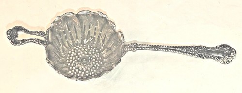 SELTEN Sterlingsilber GORHAM CAMBRIDGE TEESIEB Blumenschale 1899 Pat R8 - Bild 14 von 16