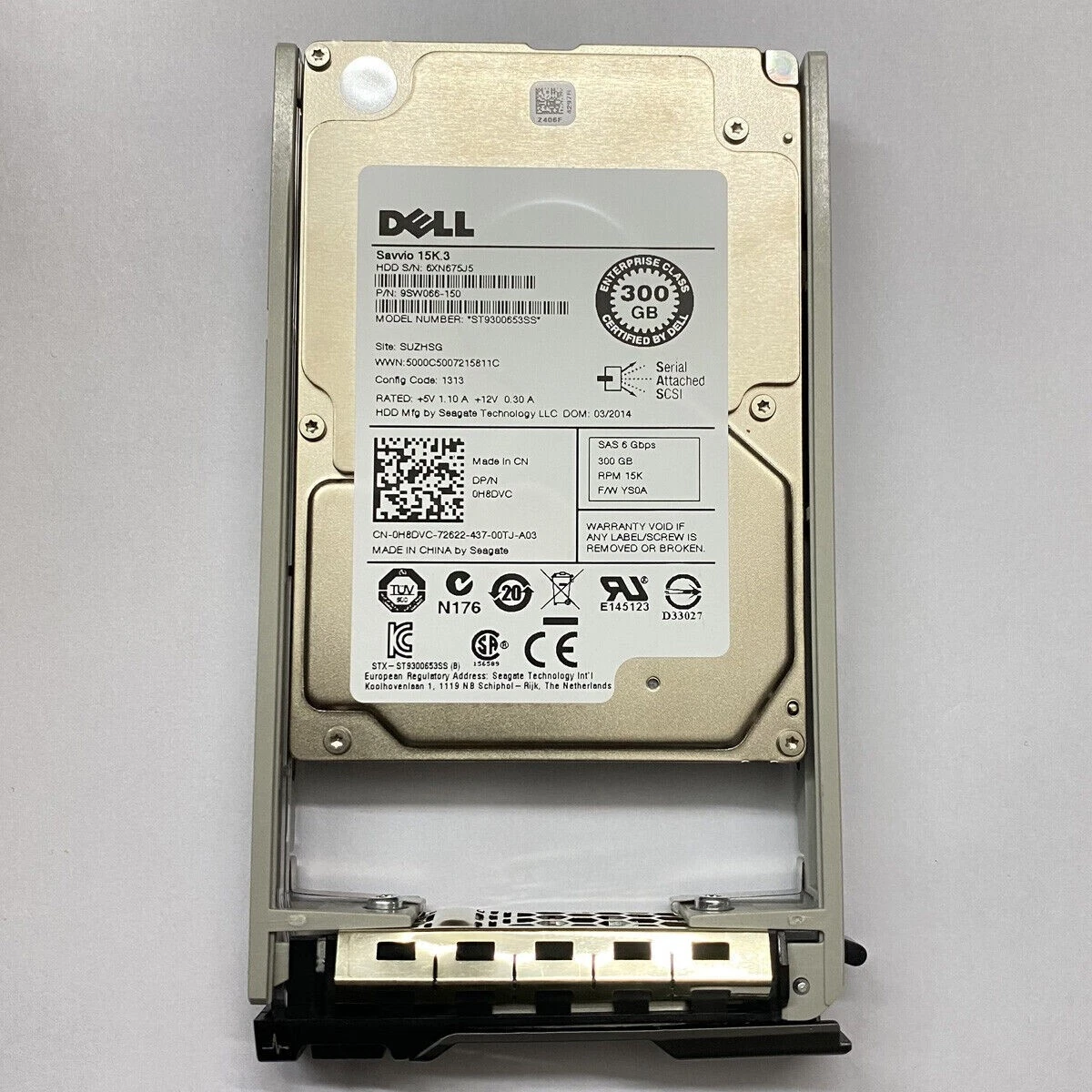 Dell 300GB SAS 2.5 Inch Internal Hard Disk Drives for sale | eBay