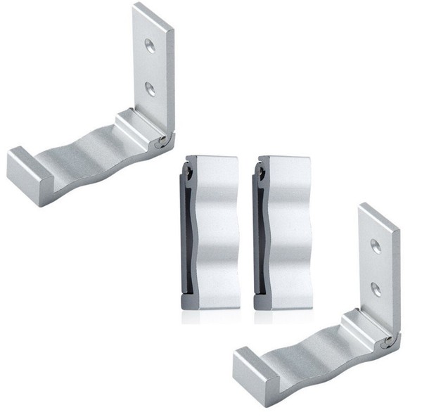 4 X Klapphaken Faltbare Wandhaken Garderobenhaken 90° Kleiderhaken Handtuchhaken-image
