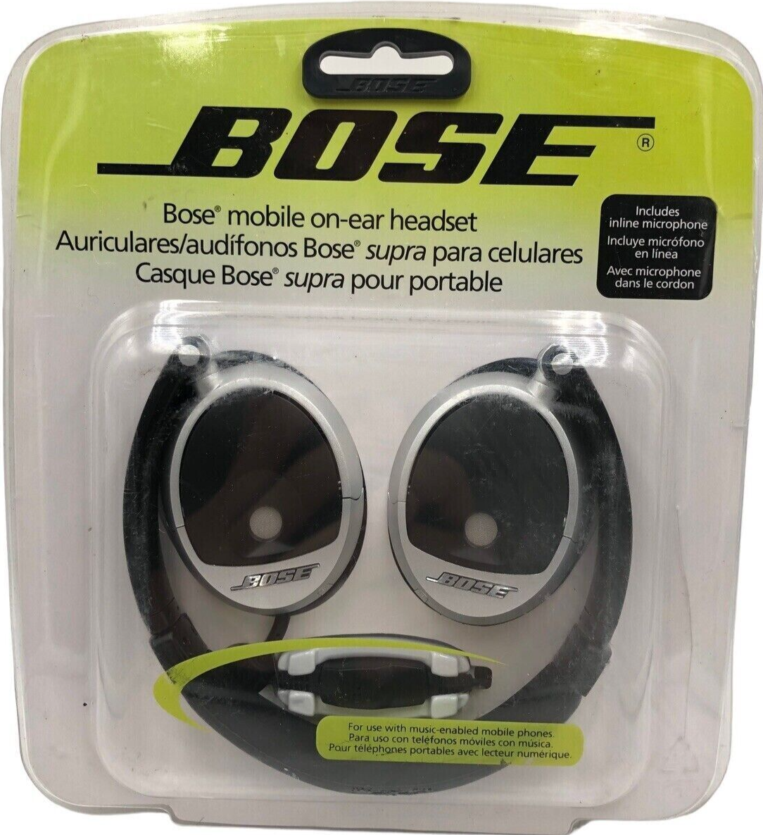 Bose Mobile On-Ear OE Headset Wired Headphones w/ Inline