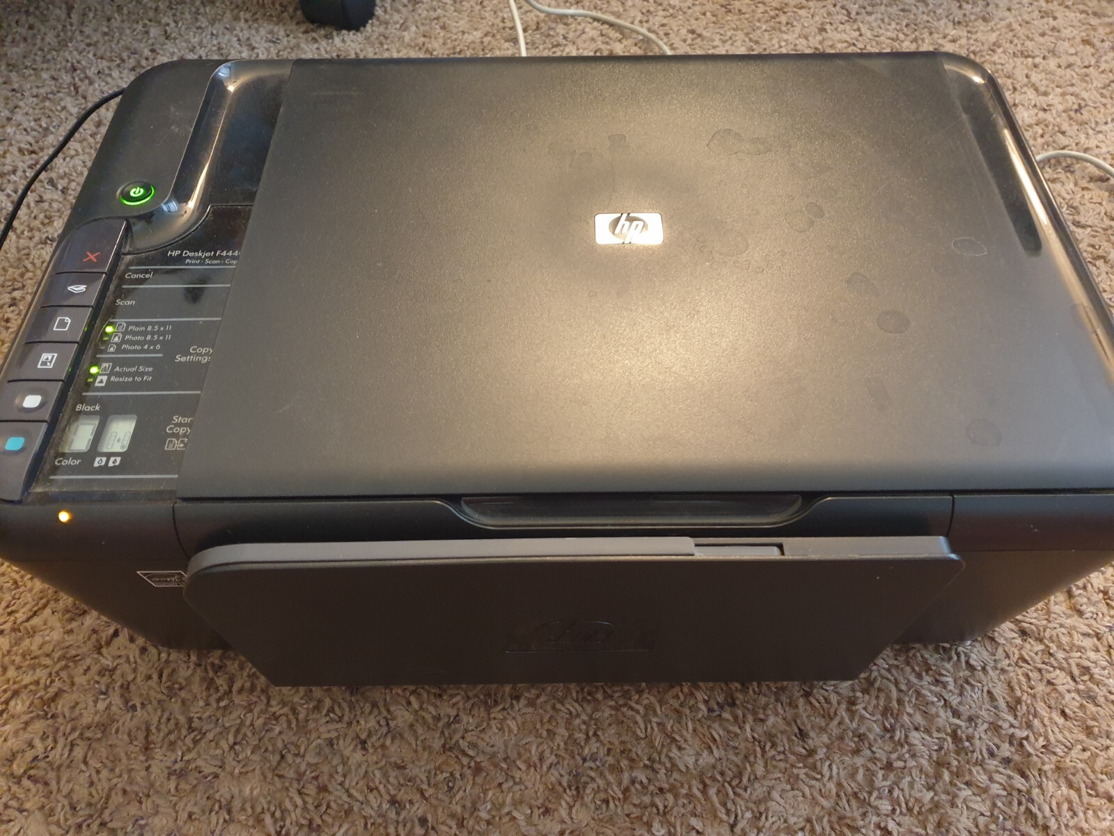 HP Deskjet Printer F4440 AllInOne Inkjet Scanner Copier Photo Printer