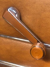 3D Printed VW MK1 75-84 Rabbit Golf Tan Window Crank Handle Covers (1 pair)