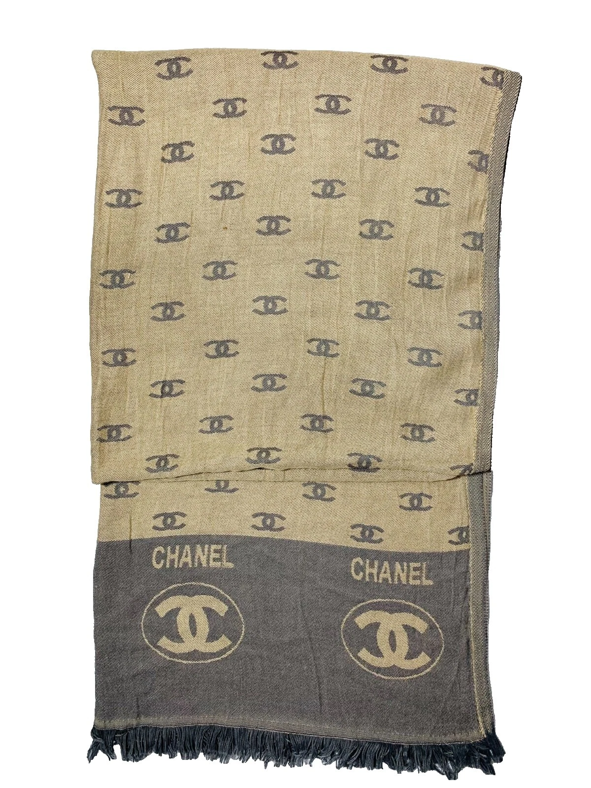 Bufandas y estolas CHANEL Cashmere sólido para De mujer