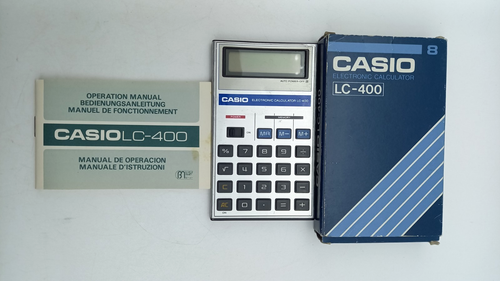 Calculatrice Casio LC 400. - Photo 8/8