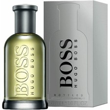 HUGO BOSS BOTTLED MEN 50ML AFTERSHAVE LOTION SPLASH NEW WITH UNSEALED BOX