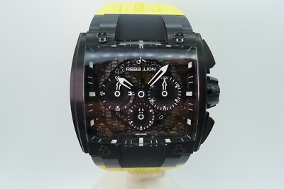 REBELLION RE1 2.0 CHRONOGRAPH TITANIUM 47MM LIMITED 50M SWISS AUTOMATIC RARE