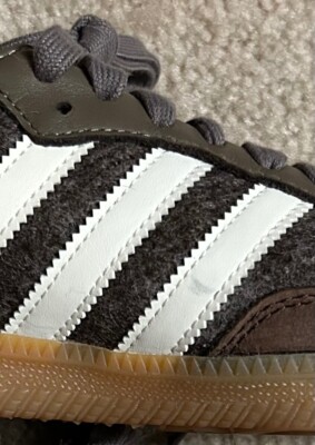 Men's Size US 8 - adidas x Fox Brothers SAMBA Tweed Brown 2021