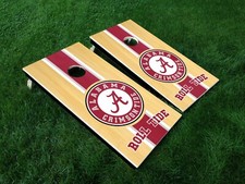 Alabama Roll Tide Cornhole Board Decal Wrap Skin Qty 1 24.25" x 48.25"