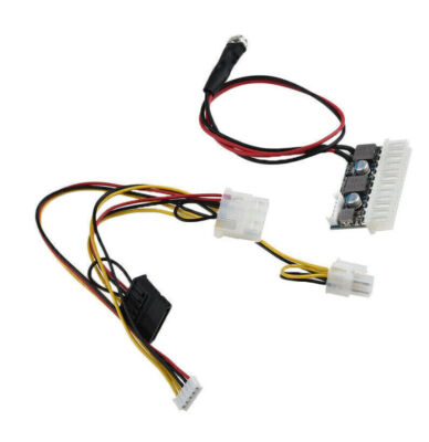 24Pin Pico ATX Switch DC 12V 160W PSU Car Auto Mini ITX DC TO DC Power Supp X6I6