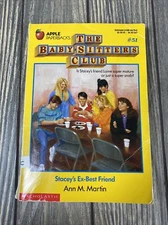 Vintage 1992 The Babysitters Club Staceys Ex Best Friend By Ann M Martin