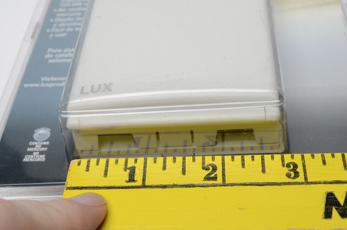 Lux Smart Temp ELV1 Programmable Line Voltage Thermostat 5-2 Day Heating New - Picture 24 of 24