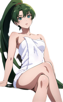 Lyn Fire Emblem Waifu Weatherproof Anime Sticker 6'' Car Decal