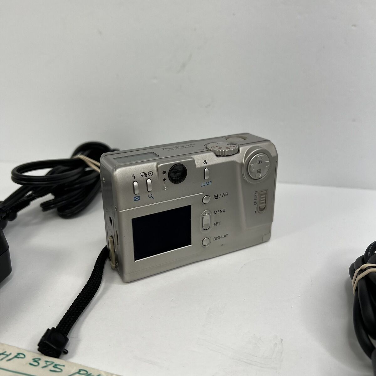 Canon PowerShot S10 Digital Camera W/ Charger, Cables, SD Canon PowerShot S10 Digital Camera W/ Charger, Cables, SD