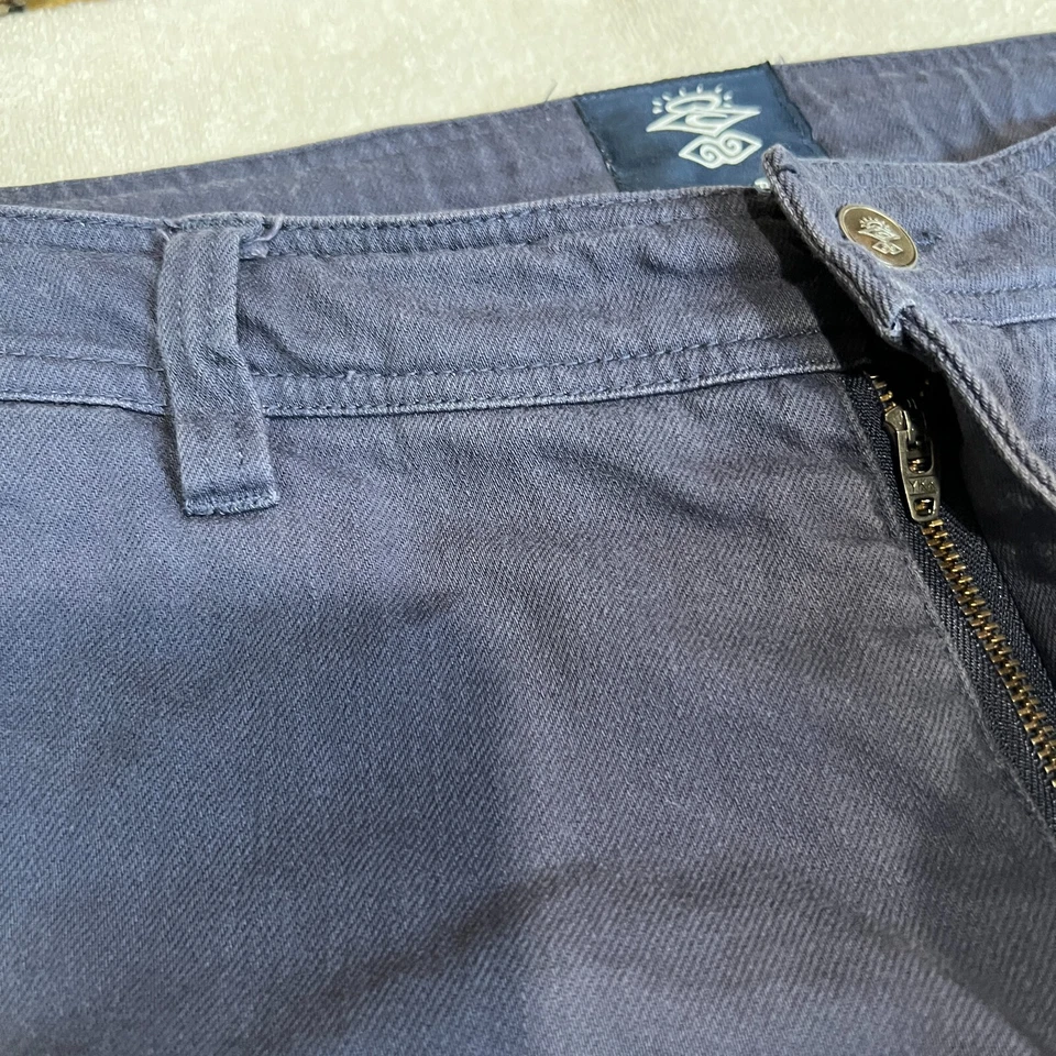 VTG Men’s Rip Curl The Searchers Walkshort Blue Shorts Size 32 Hiking Drawstring - Image 2 of 4