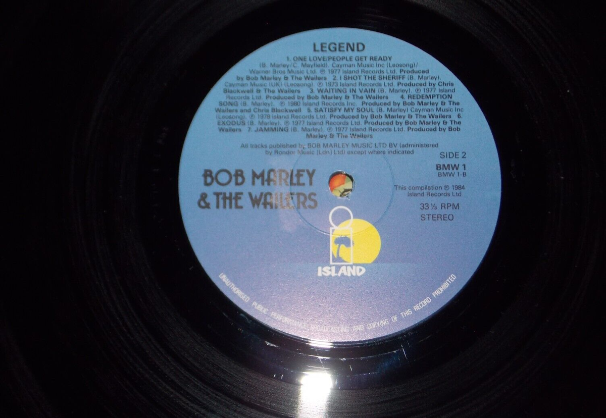 LEGEND THE BEST OF BOB MARLEY and the WAILERS 12# VINYL GATEFOLD 