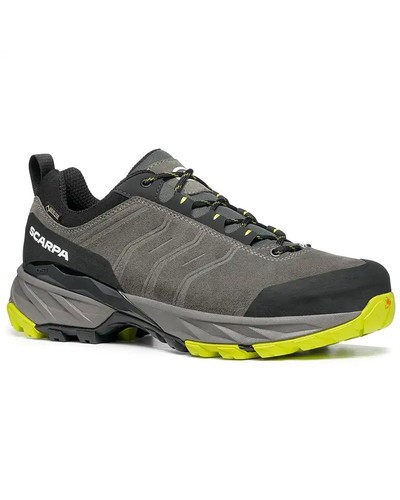 Scarpa Rush Trail GTX Gore-tex Shoes Hiking Man, Titanium/Lime