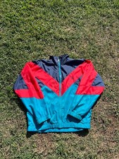USA Olympics Men's JCPenney Windbreaker Track Jacket Set Vintage Medium/ Large