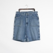 Vintage Polo Ralph Lauren Jeans Baggy Jean Shorts 36 Waist - Distressed Relaxed
