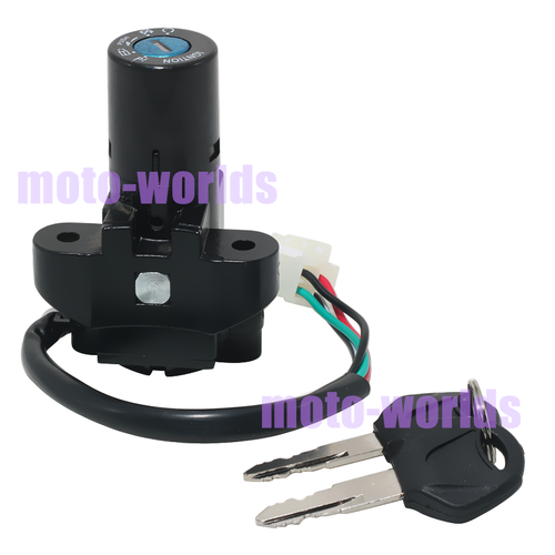 IGNITION SWITCH KEYS for Suzuki GSXR600W 1992-1994 / GSX-R750 GSXR1100 1989-1995 - Picture 4 of 9