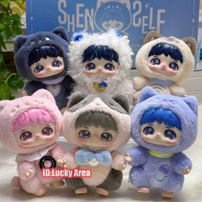 ZHOU SHEN SHENSELF Series Vinyl Plush Pendant Confirmed Blind Box Figure Kits