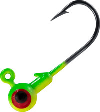Dr.Fish 20 Pack Fishing Jig Heads, Crappie Jig round Ball Head Freshwater Fishin