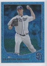 2013 Topps Wrapper Redemption Blue Slate Clayton Richard #491 fm0