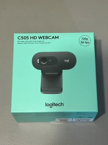 Logitech C505/C505e HD Wired Business Webcam with 720p and Long-Range Mic 😀