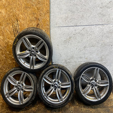 11-16 Bmw 528 535 550 F10 Wheels Style 351 19x 8.5j 9j 5double Spoke Rims Set