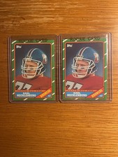 Karl Mecklenburg Broncos Lot of (2) 1986 Topps Rookies #119 NMint