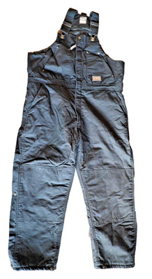 C. E. Schmidt Workwear Men's Insulated Bib Overalls, Black, XLShort