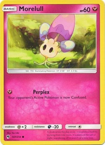 Morelull - 147/214 - Common (Mp) Lost Thunder - Fairy Pokémon