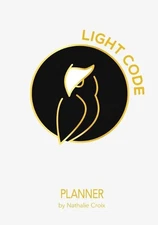 Light Code Planner: White Cover by Nathalie Croix Paperback Book